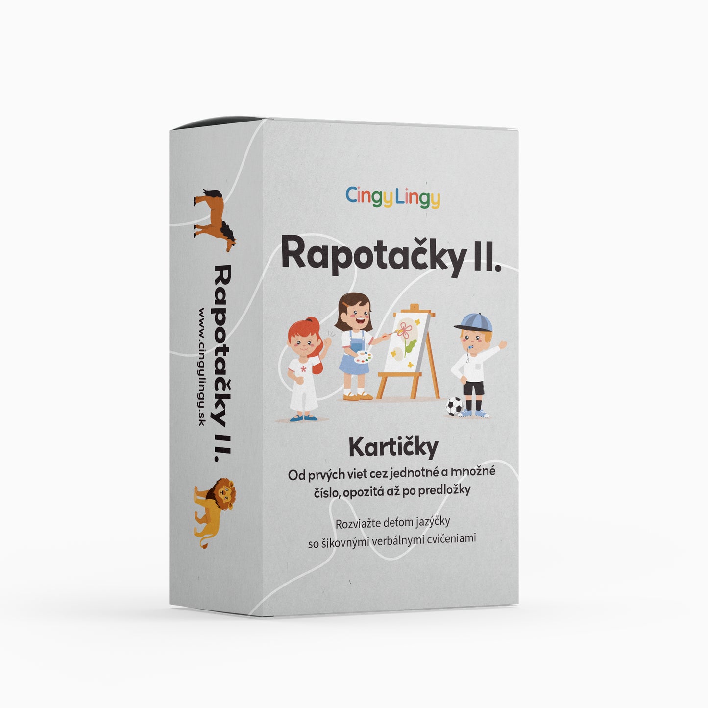 Rapotačky II. - Prvé vety, jednotné a množné číslo, opozitá a predložky