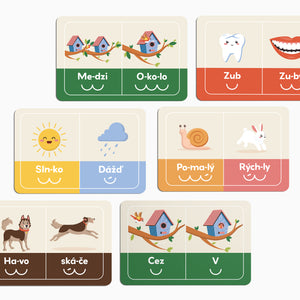 Rapotačky II. - Prvé vety, jednotné a množné číslo, opozitá a predložky