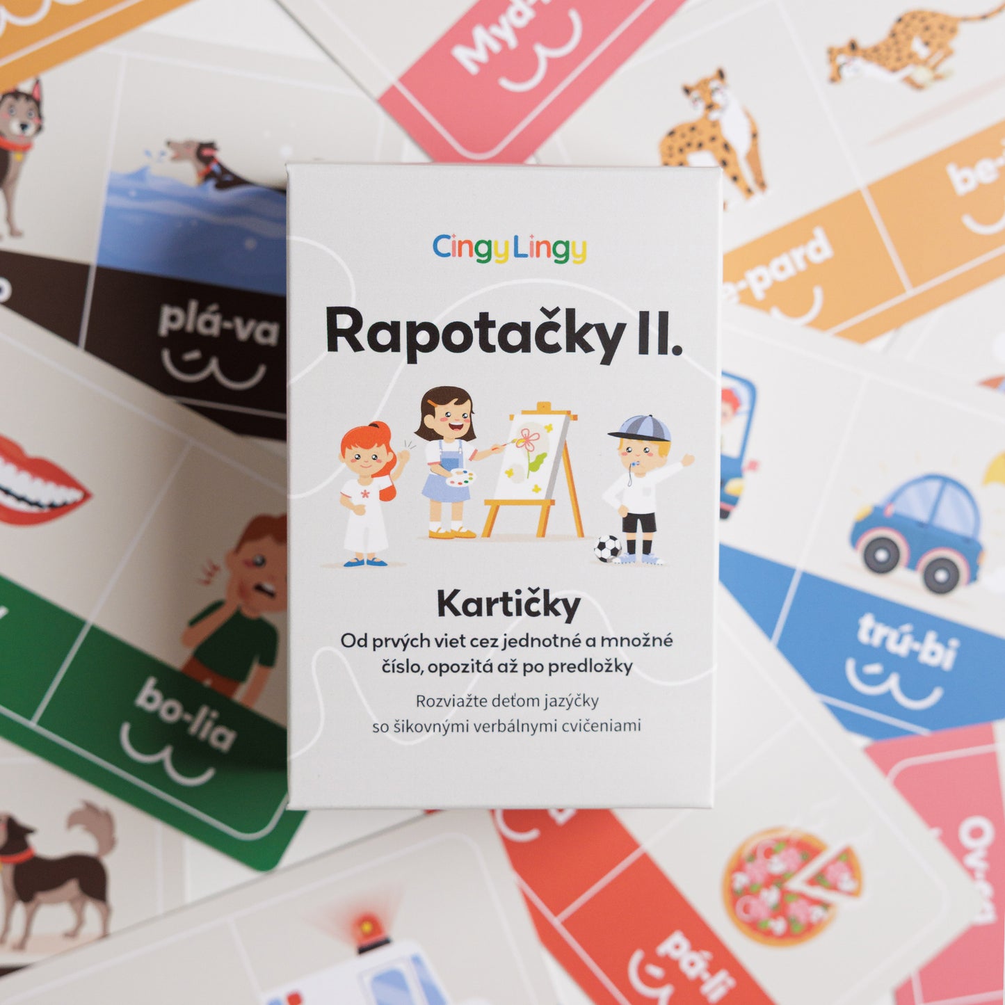 Rapotačky II. - Prvé vety, jednotné a množné číslo, opozitá a predložky