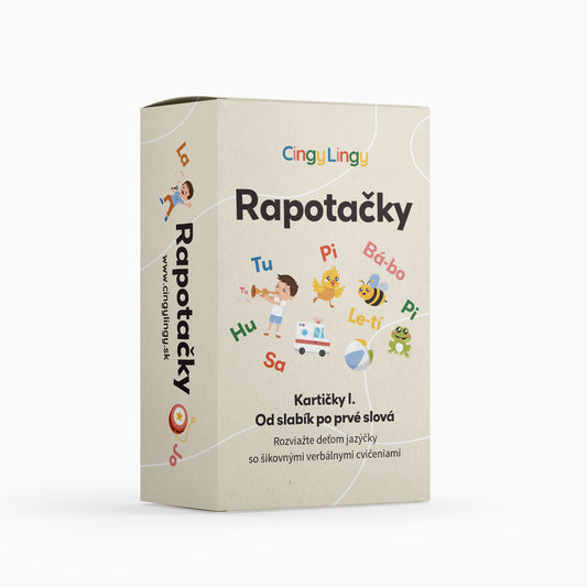 Rapotačky - Od slabík po prvé slová