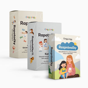 Megabalík kartičiek na rozvoj reči