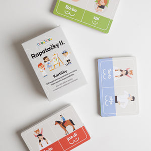 Rapotačky II. - Prvé vety, jednotné a množné číslo, opozitá a predložky